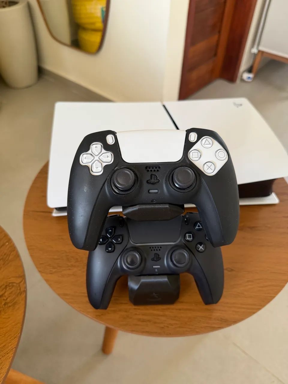 PS5 Slim mídia digital com 2 controles - Foto 3