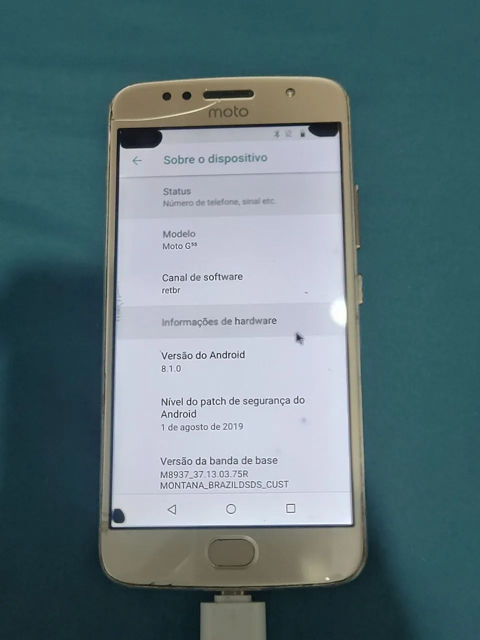 Moto G5s carcaça (touch não funciona)