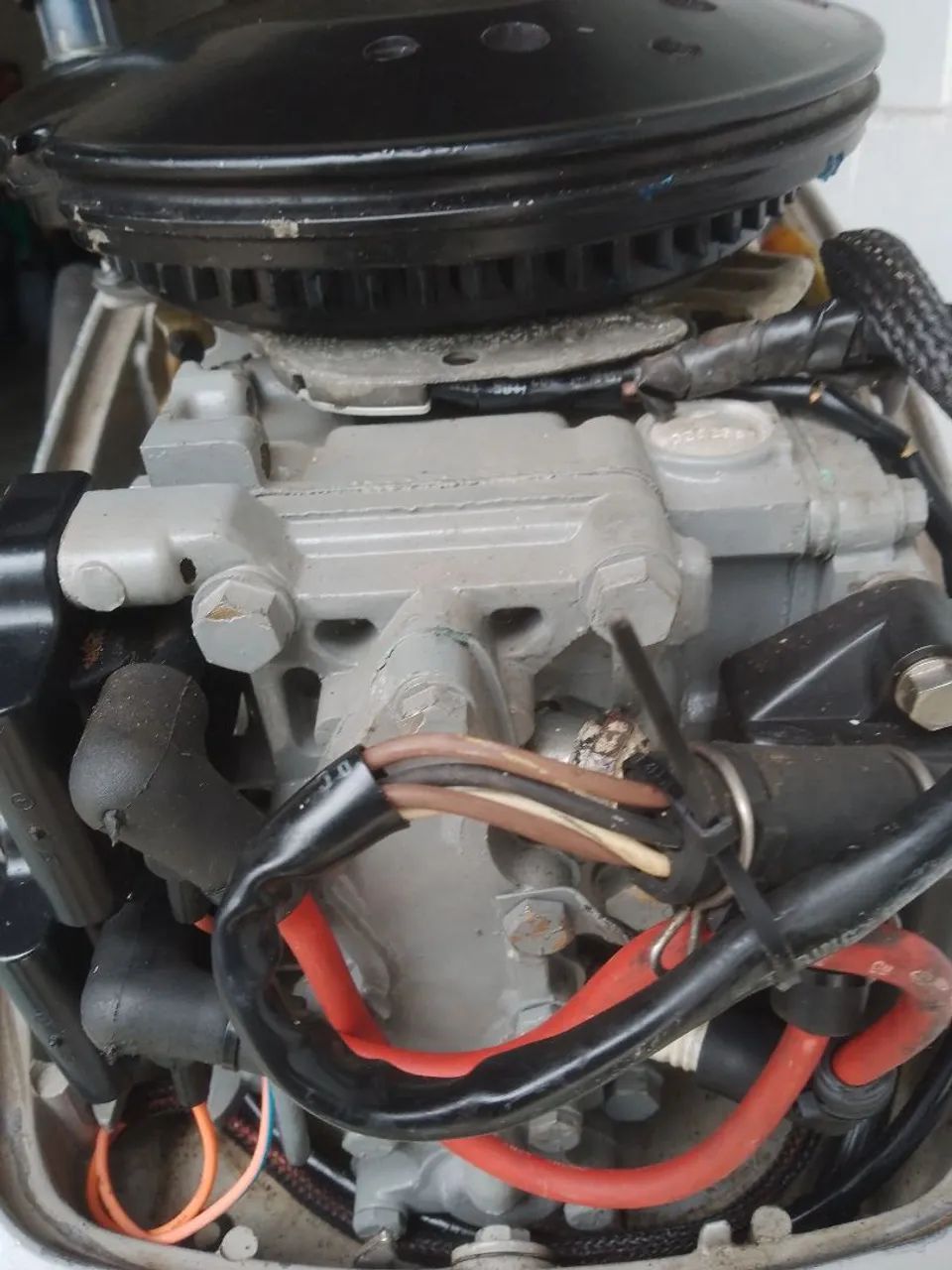 Motor Pôpa Johnson 14 hp ENDURO Raridade - Foto 5