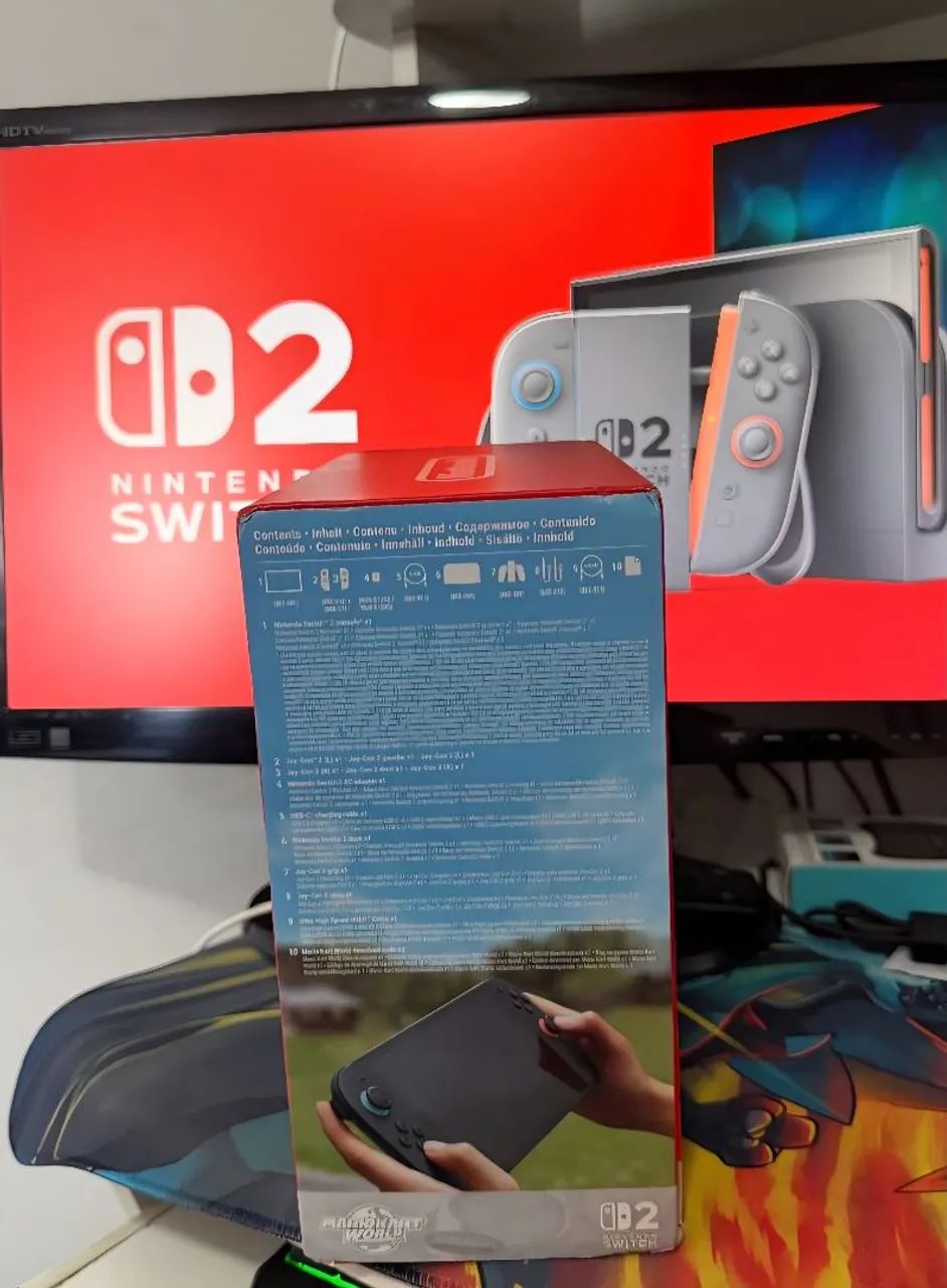 Nintendo Switch 2 + Mario Kar Lacrado - Foto 3