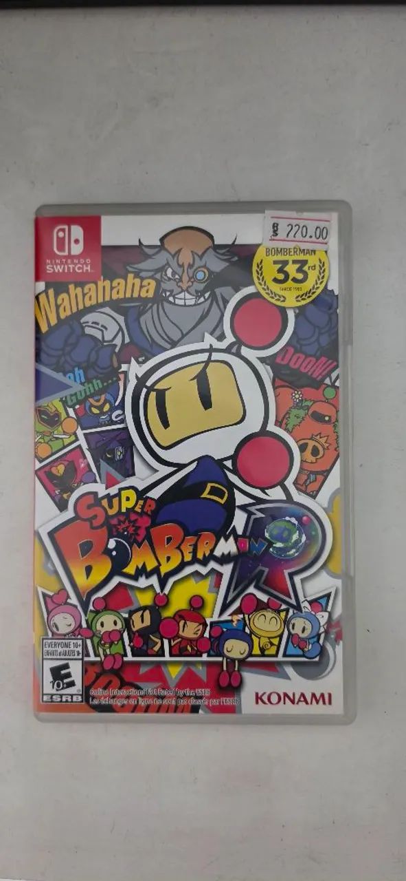BOMBERMAN NITENDO SWITCH 