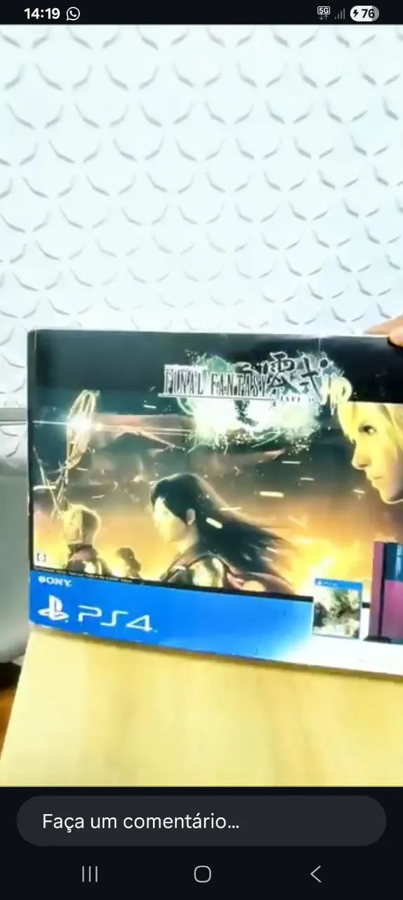 PS4 FINAL FANTASY TYPE-0 VERSÃO JAPONESA
