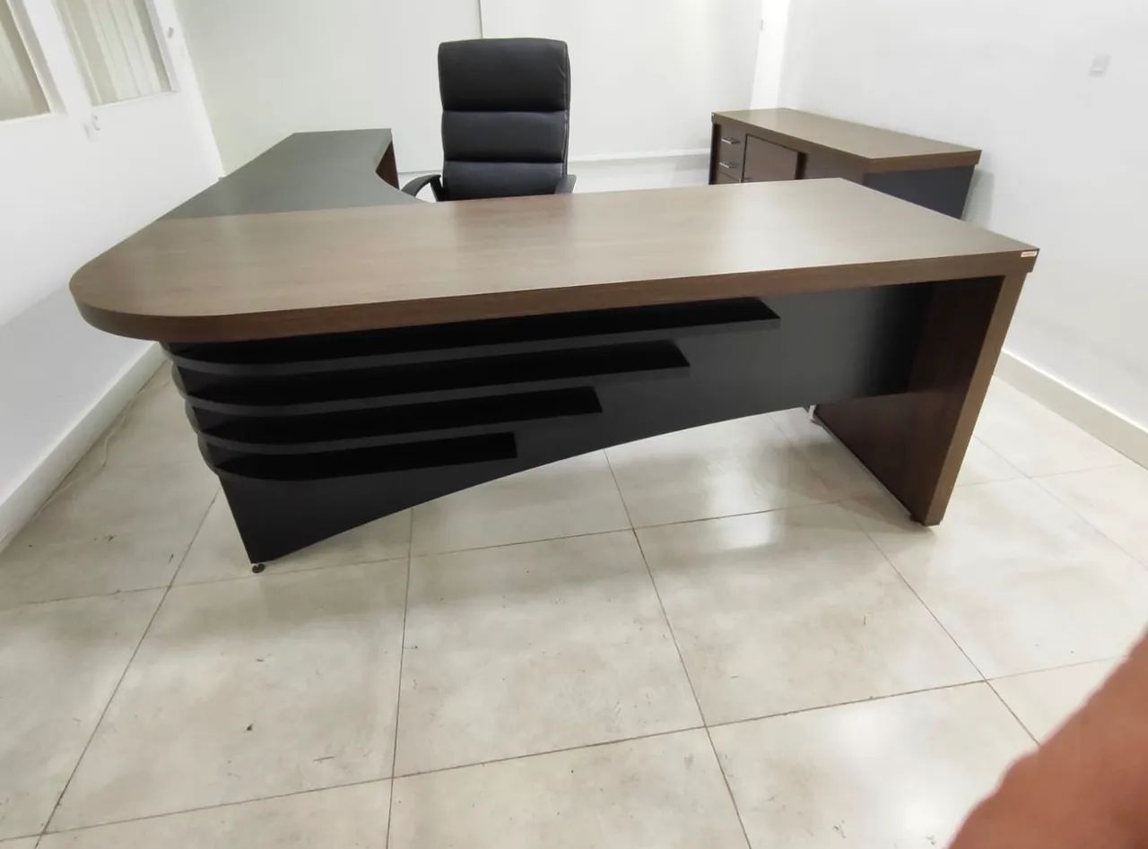 Mesa Presidente Premium + Móvel Auxiliar Executivo | Estado de Zero - Foto 6