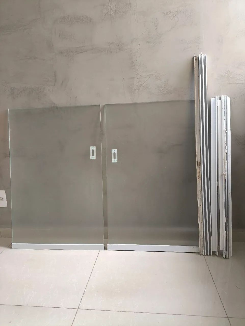 Porta de vidro para gabinete  - Foto 2