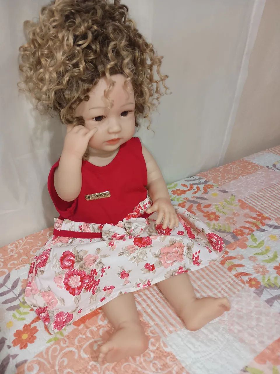 Boneca Reborn menina 55cm - Foto 2