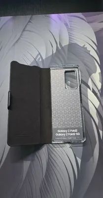Capa Galaxy Z Fold2 Bonnet Diary Black - Foto 3