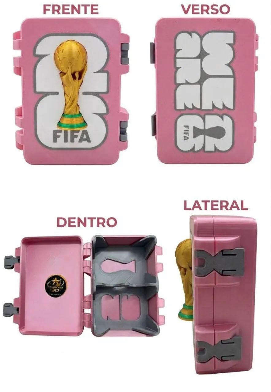 CAIXA PARA FIGURINHAS DA COPA - Foto 3