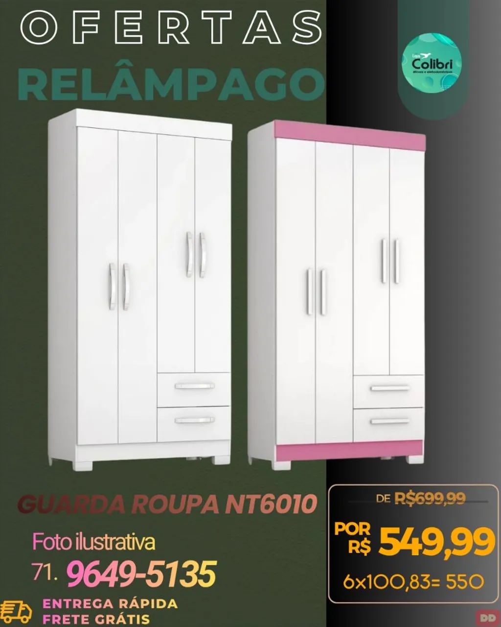 Guarda Roupa Solteiro  - Foto 2