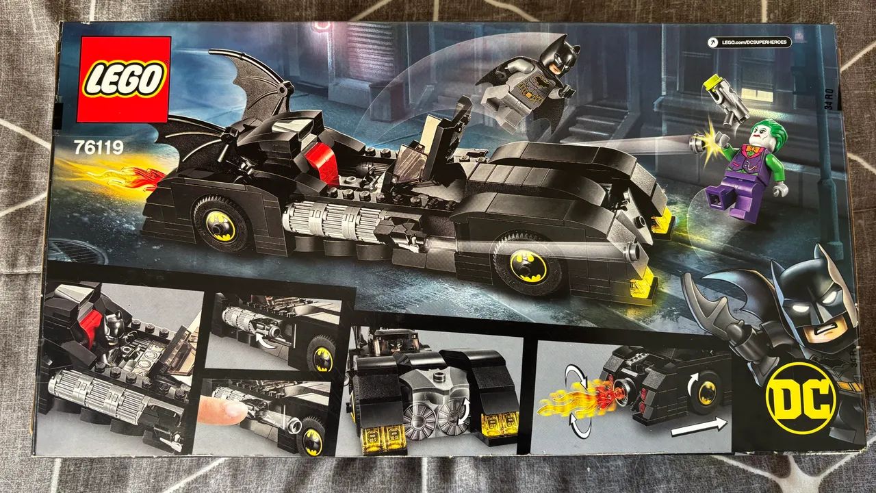 LEGO 76119 Batmóvel Batman + Coringa Original com Caixa - Foto 3