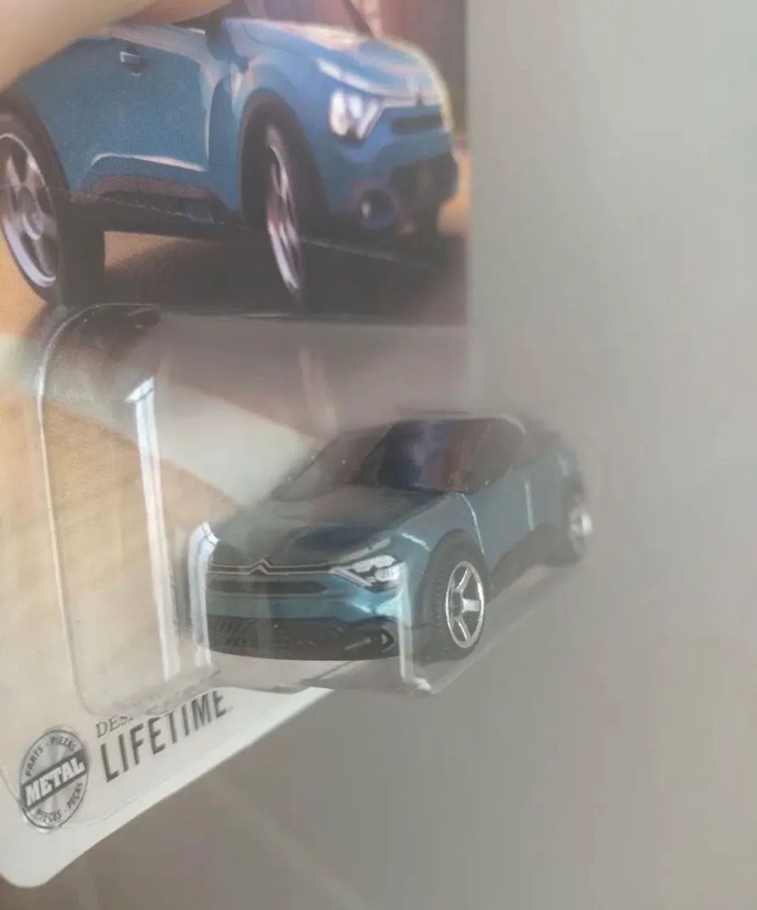 Miniatura Matchbox Citroen e-C4 Azul Novo 1:64 - Foto 2