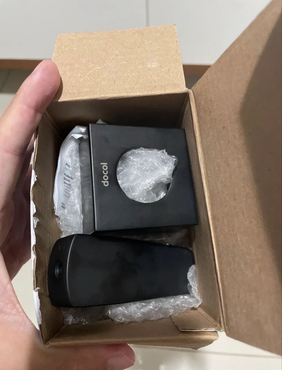 Acabamento docol preto ônix 