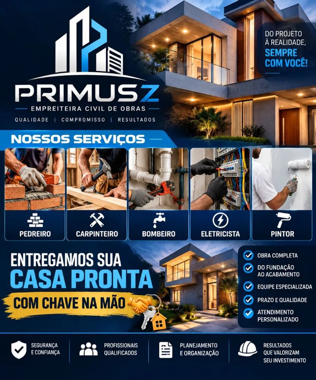 Construção civil. 