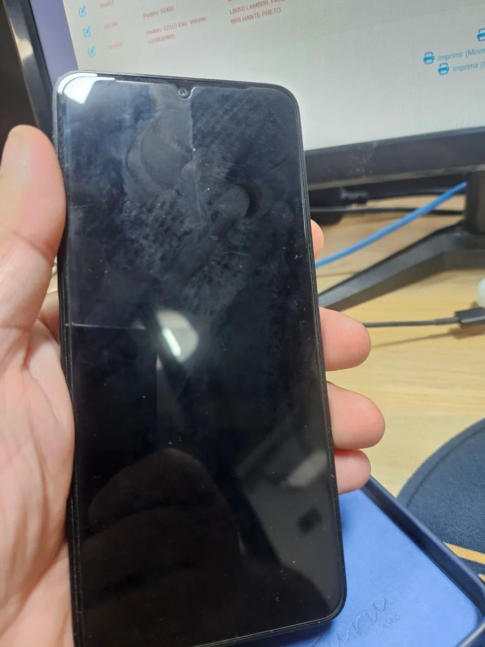Vendo celular samsung A05 Azul