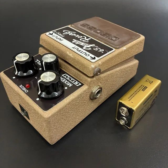 ギター BOSS FRV-1 Fender 63 Reverb Pedal Boss FRV-1 63' Fender Reverb (Raro) - Instrumentos musicais