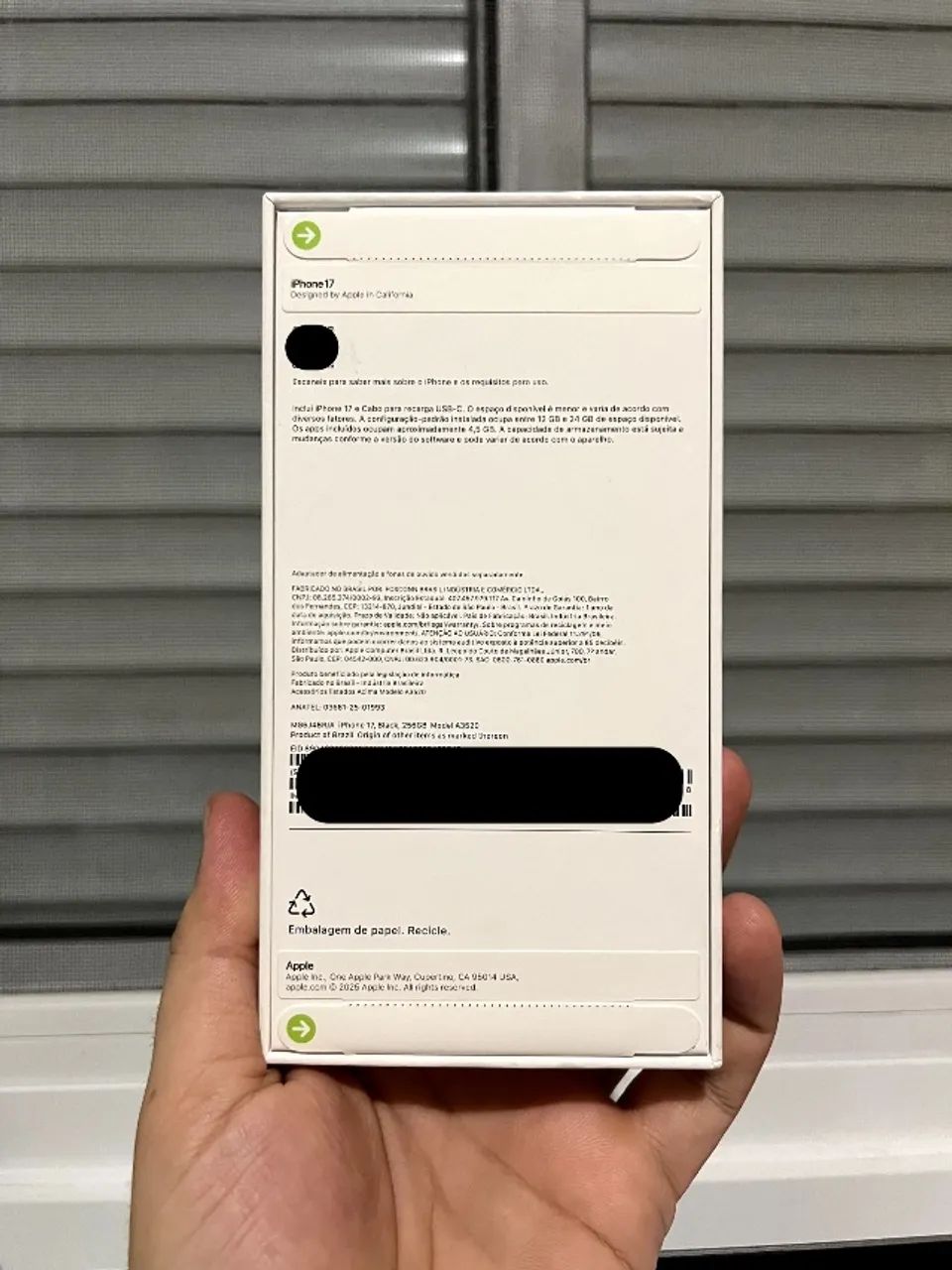 iPhone 17 preto 256GB novo - Foto 4