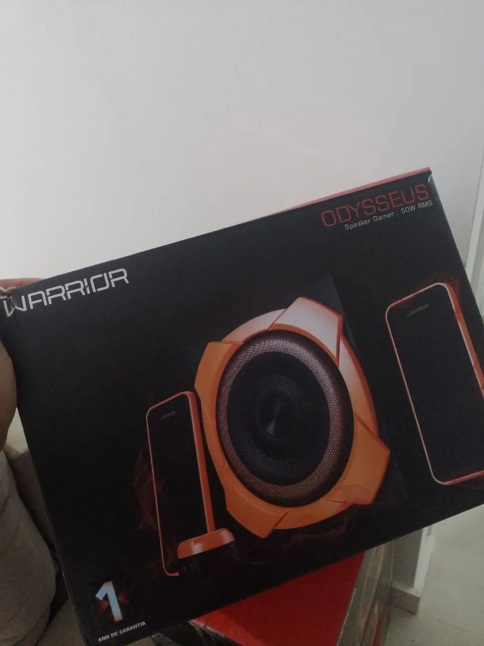 Caixa de som gamer Warrior