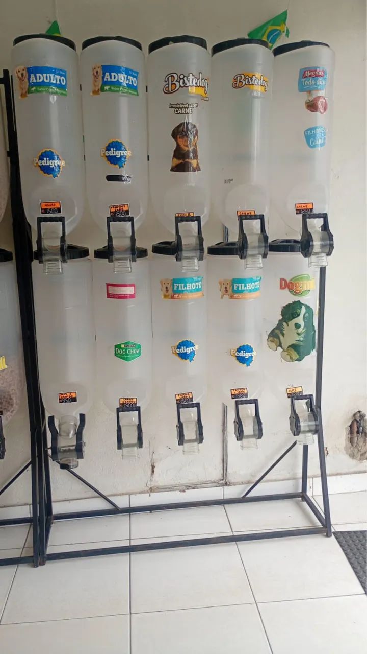     Dispenser de Ração para Cães e Gatos
