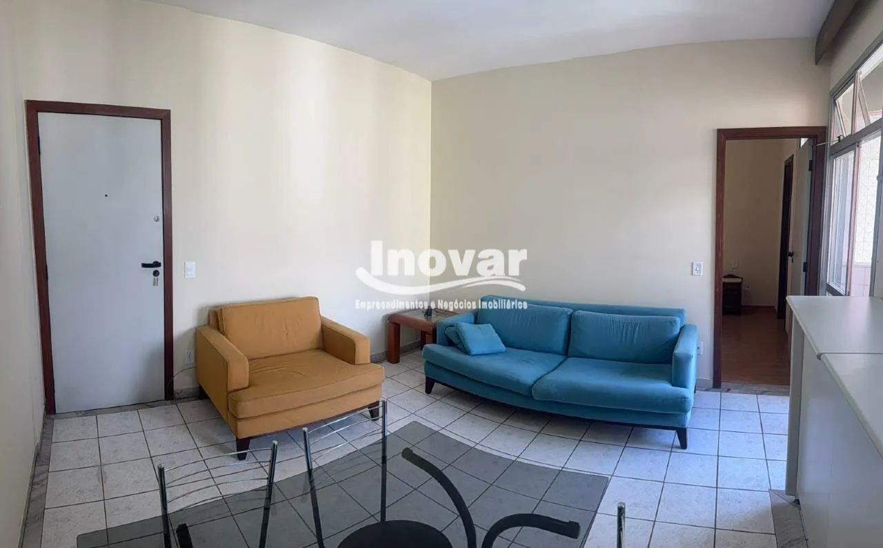 Apartamento mobiliado de 1 quarto com varanda e lazer completo  São Pedro - Foto 2