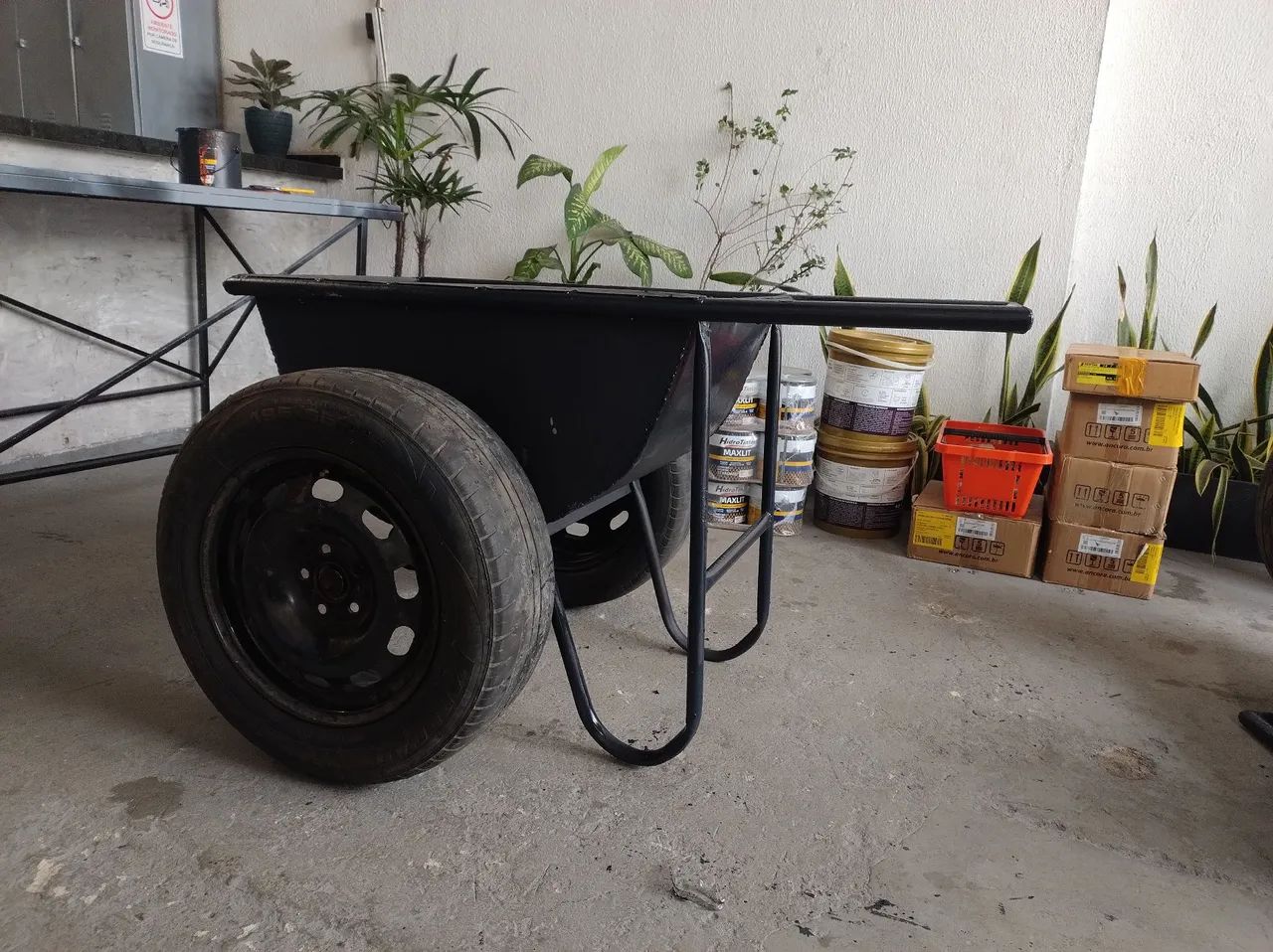 CARRO DE MÃO, PLATAFORMA, GIRICA , PERSONALIZAMOS SEU CARRINHO! - Foto 3