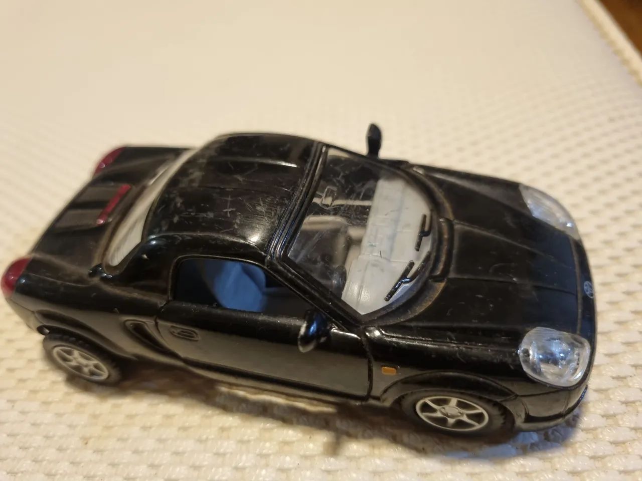 Miniatura Toyota MR2 Spyder 1/32 Diecast Preto - Foto 4