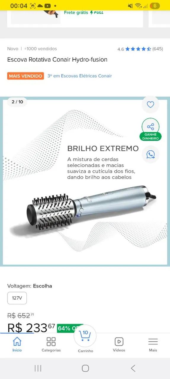 Escova secadora modeladora  - Foto 3