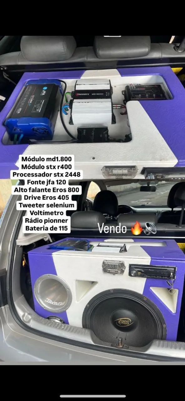 VENDO CAIXA TRIO 