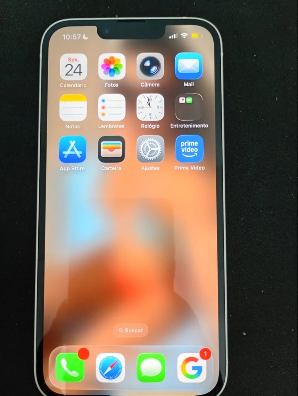 Vendo iPhone 14 na garantia com nota fiscal sem marcas de uso - Foto 2
