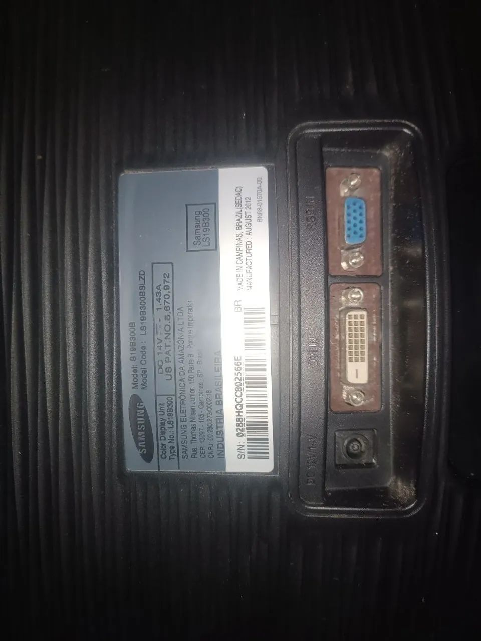 Monitor Samsung 60hz com DEFEITO  - Foto 3