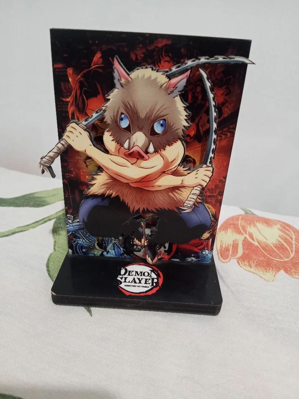 Placa Decorativa de Demon Slayer 