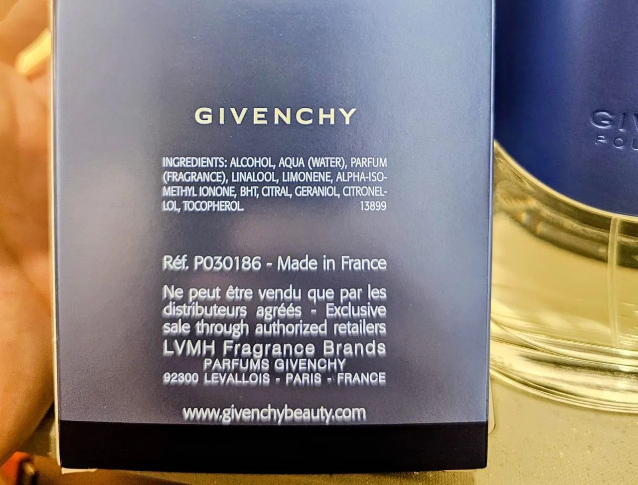 Givenchy Blue Label 100 Ml Eau De Toilette - Foto 3