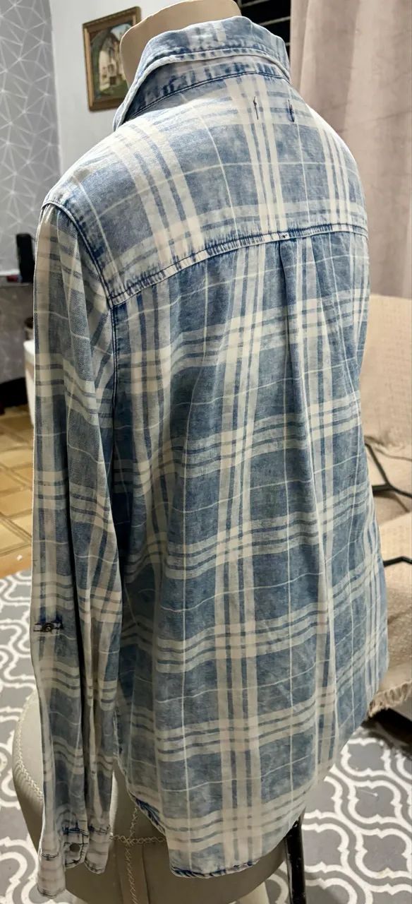 Blusa de xadrez  - Foto 4
