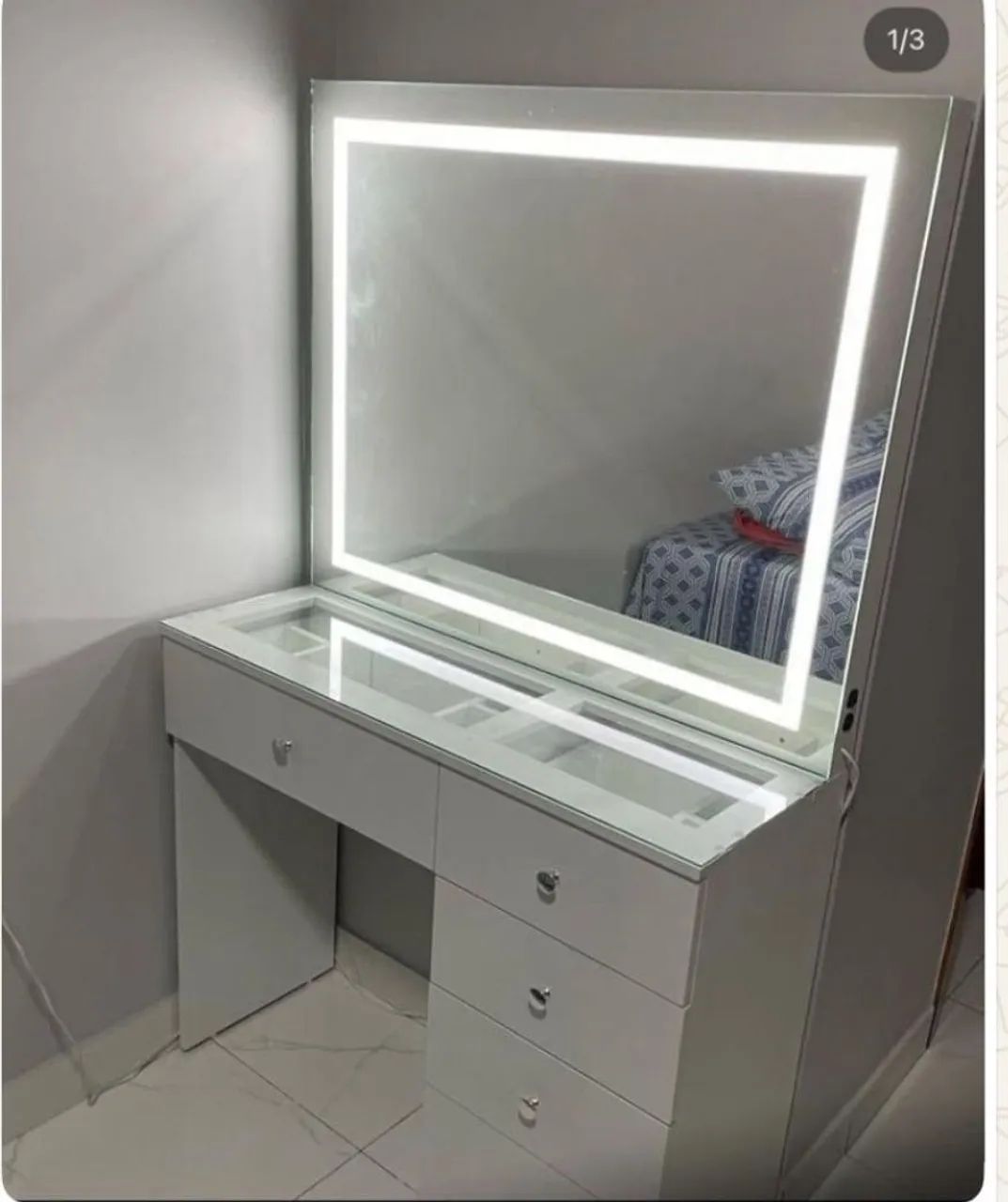 Penteadeira camarim com Led - Foto 3