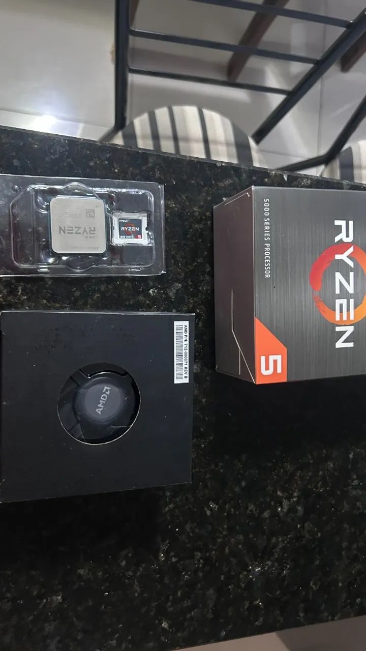 Processador Ryzen 5 5600 3.5GHz (TURBO 4.4GHz) 32MB CACHE AM4 - Foto 4
