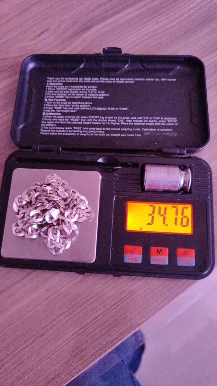 Cordão de prata 925 - Foto 2