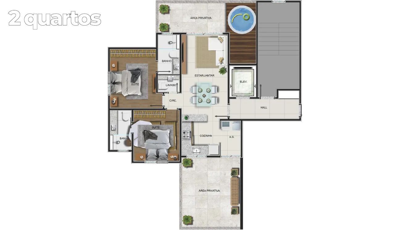 Apartamento 3 quartos à venda no Anchieta - Foto 2