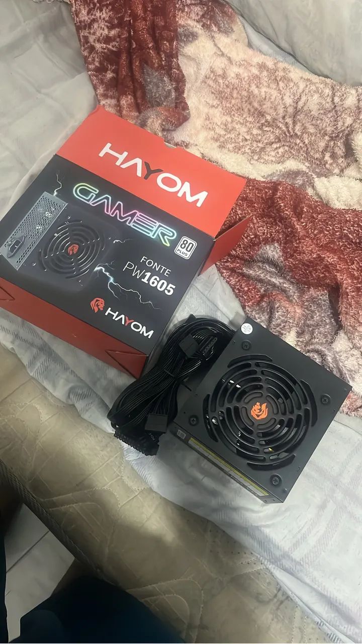 fonte 500w 80 plus nova 