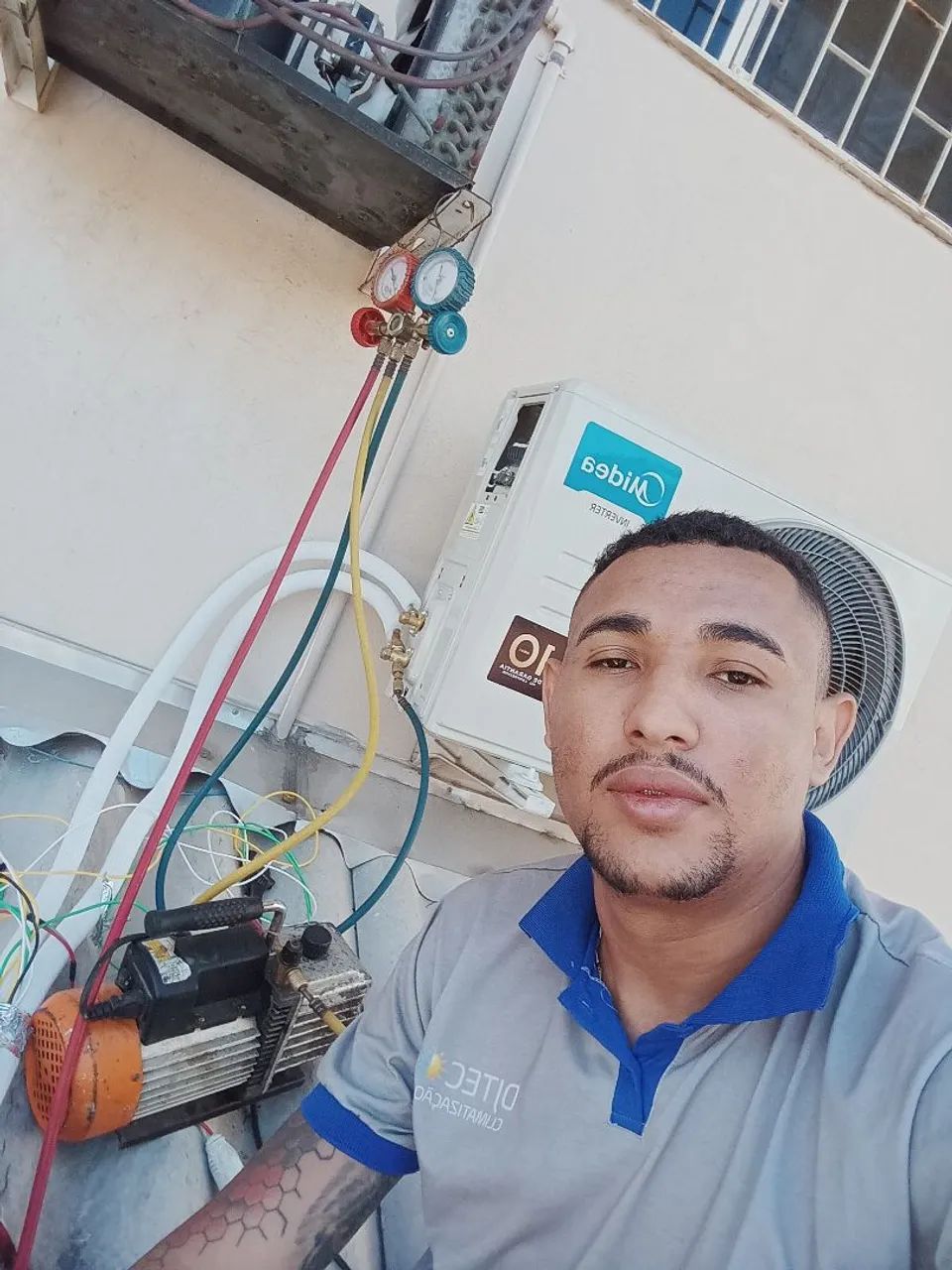 Instalação e manutenção em ar condicionado splt 