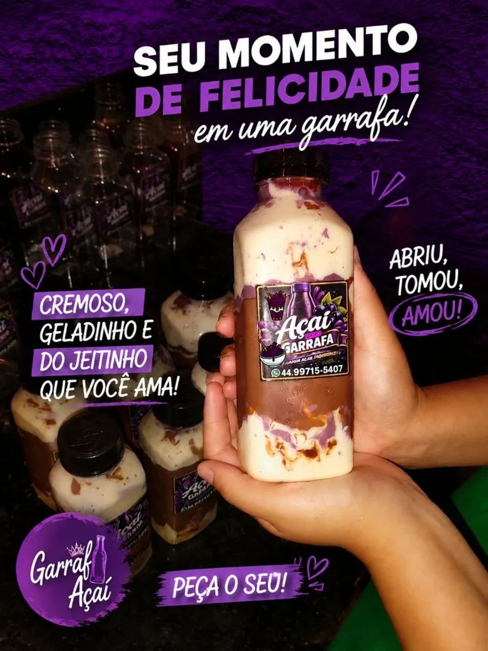 Açai na garrafa  - Foto 4
