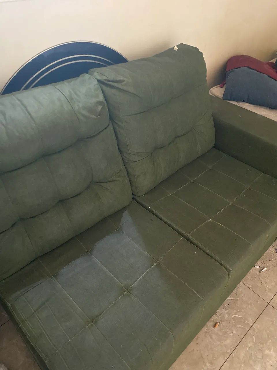 Sofá em L 6 lugares 
