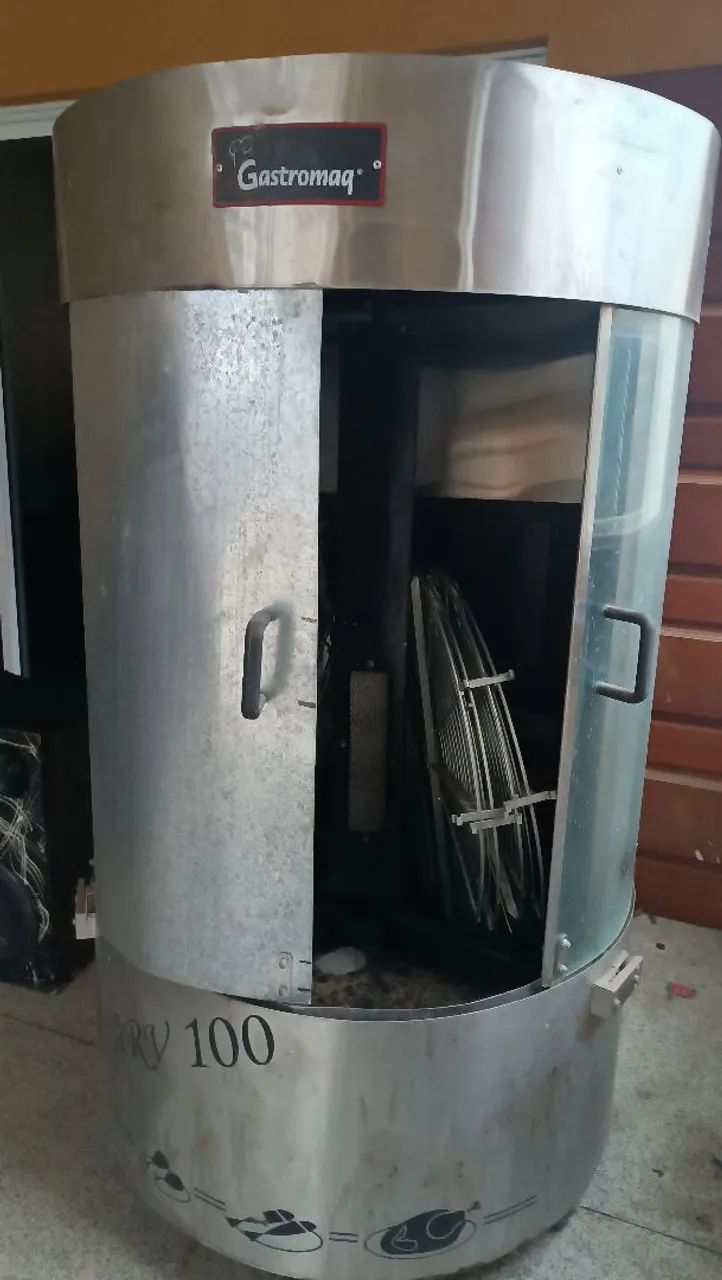 VENDO máquina de frango a gás  - Foto 3