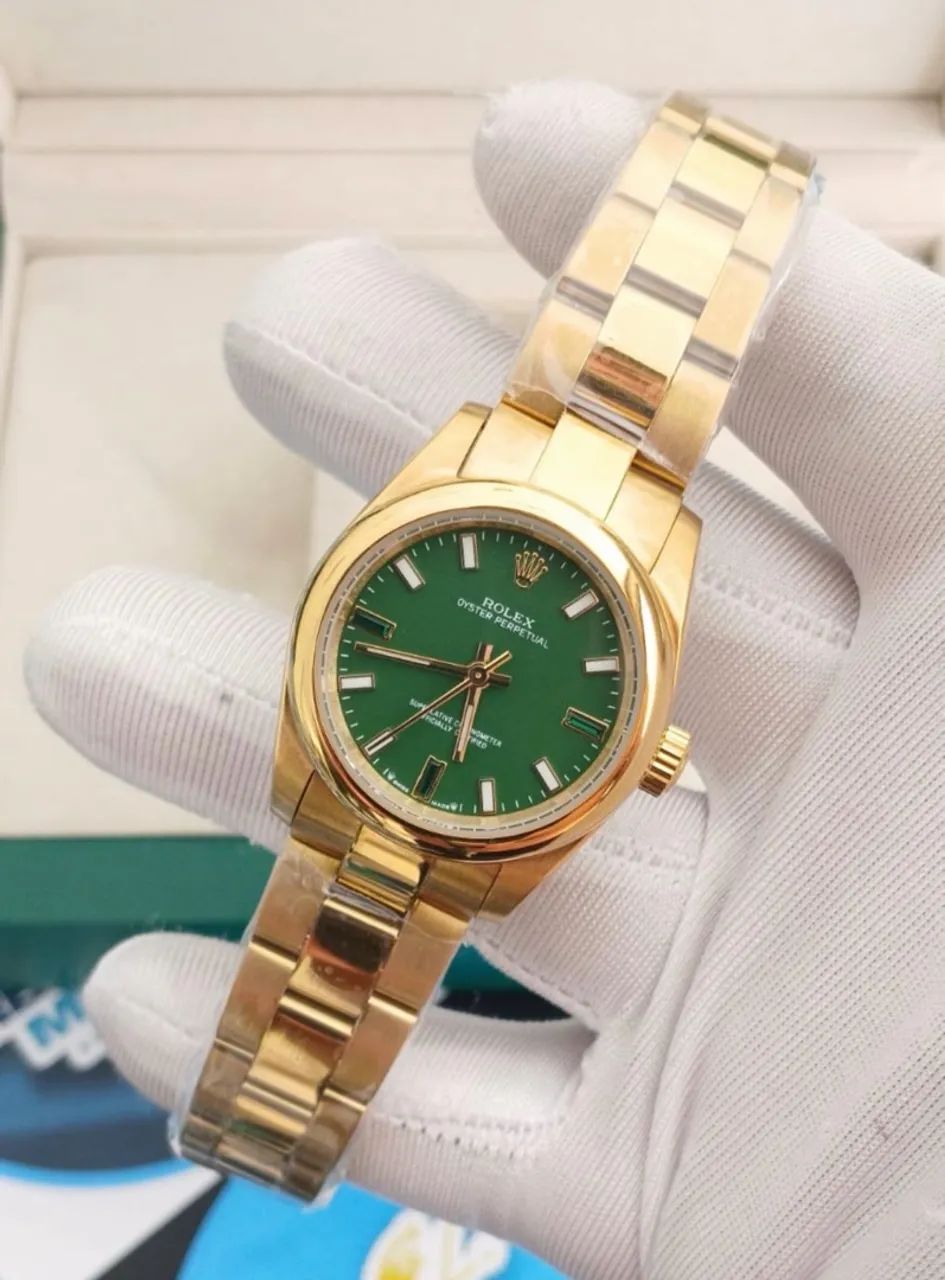 RELÓGIO RLX OYSTER PERPETUAL DOURADO - Foto 2