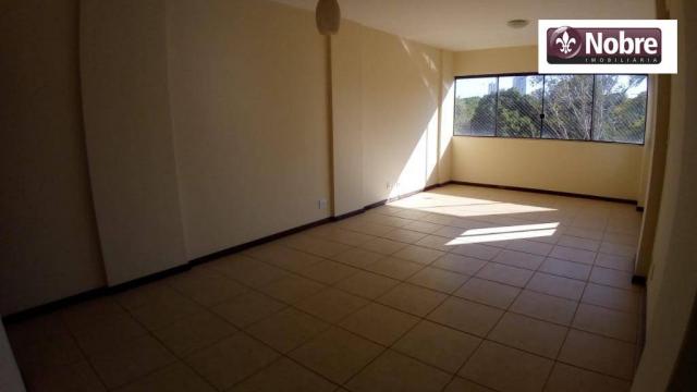 Apartamento com 3 dormitórios para alugar, 112 m² por r$ 1.405,00/mês - plano diretor sul - Foto 4