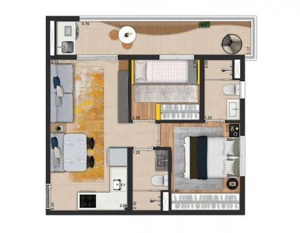 Espaço Pompéia - apartamento de 2 quartos com ótima localização - SP - ID1006 - Foto 6