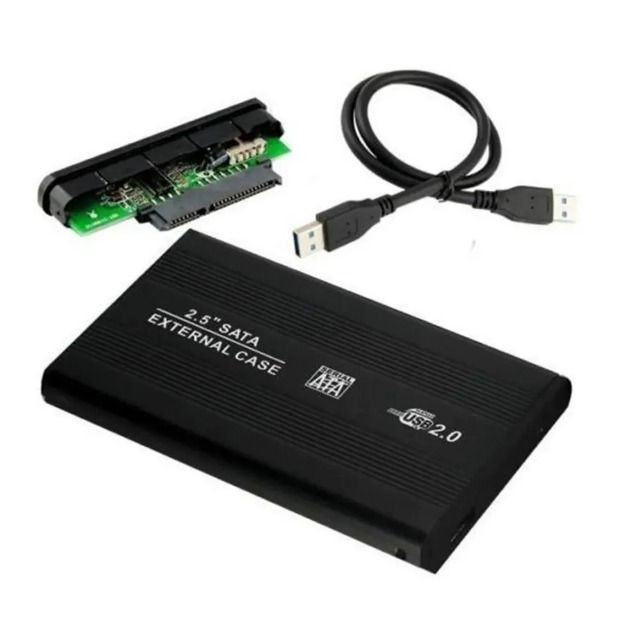 Case Hd Externo Sata 2.5 Pc Notebook Usb Bolsa Alumínio Slim - Foto 4