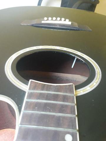 Violão eletro acústico de aço - Foto 4