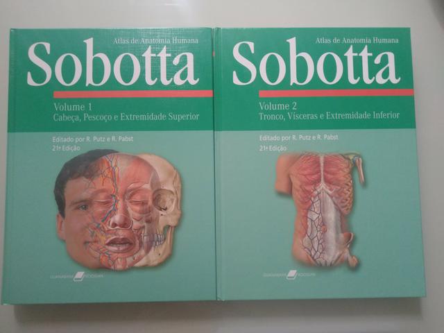 Sobotta - Atlas da Anatomia Humana - Vol. 1 e 2 - em estado novo - Foto 5