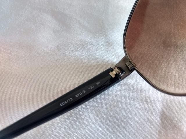 Óculos de Sol Ray Ban Aviador Original USA Modelo 004/13 - Foto 4