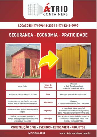 Container 3m obra e estoque