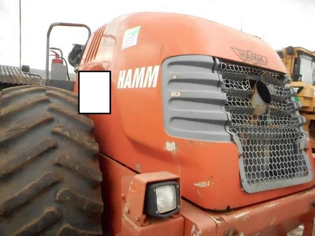 Rolo Vibratório Auto-Propelido HAMM 3411 Ano 2007 - #3212 - Foto 2