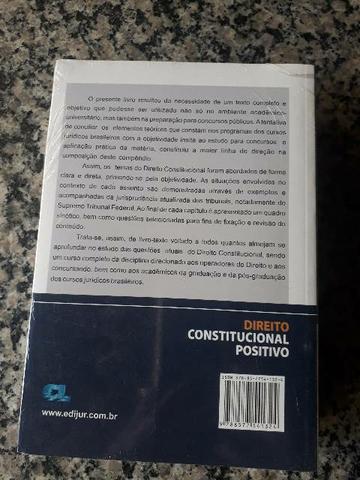 DIREITO CONSTITUCIONAL POSITIVO - 2. ED. - Foto 3